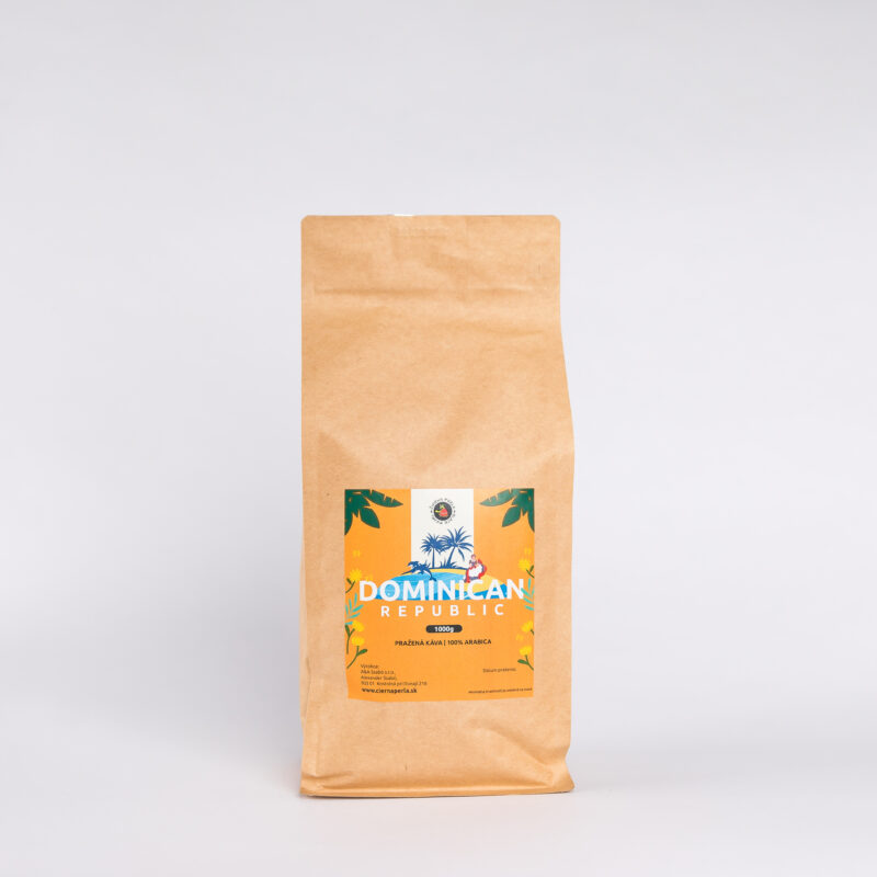 DOMINICAN REPUBLIC Kafé, pražená káva, 100% ARABIKA, 1000g
