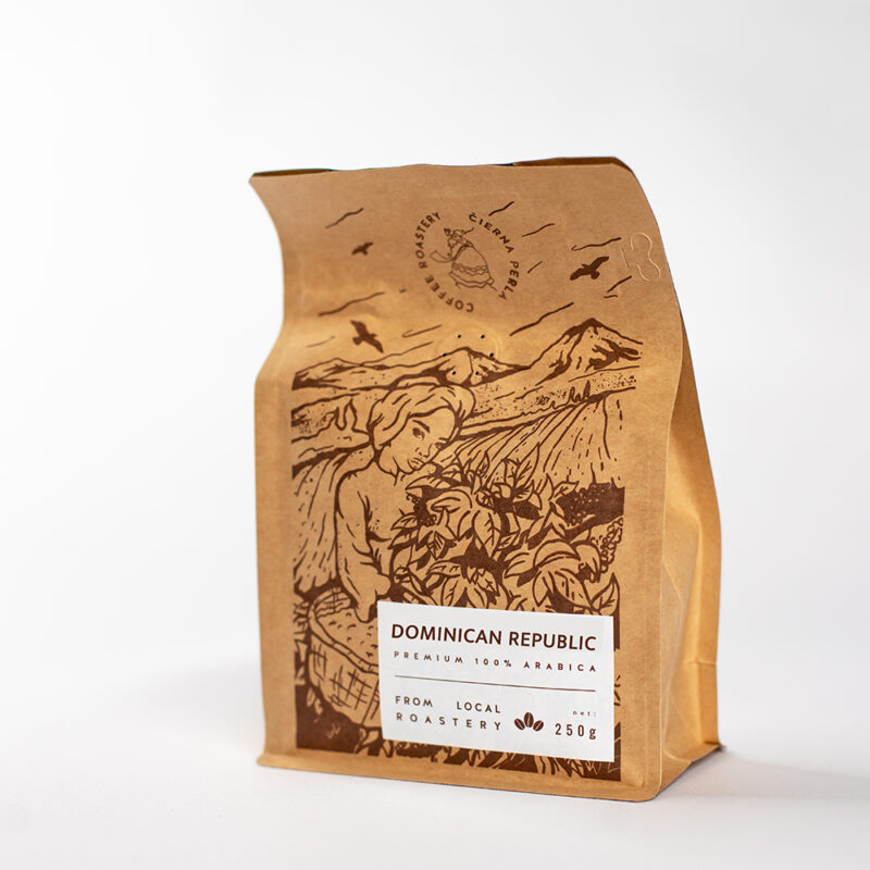 DOMINICAN REPUBLIC, pražená káva, 100% ARABIKA, 250g -500g